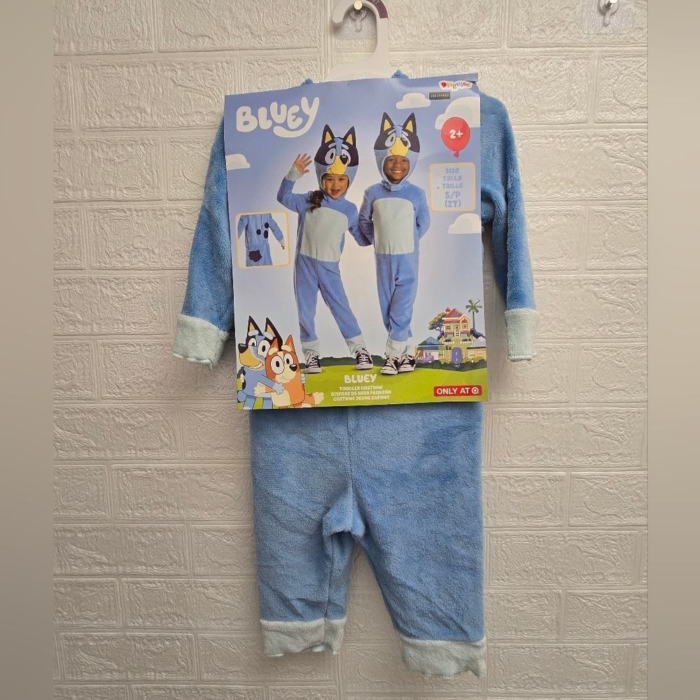 Nwt Bluey Dog Deluxe Toddler Halloween Costume